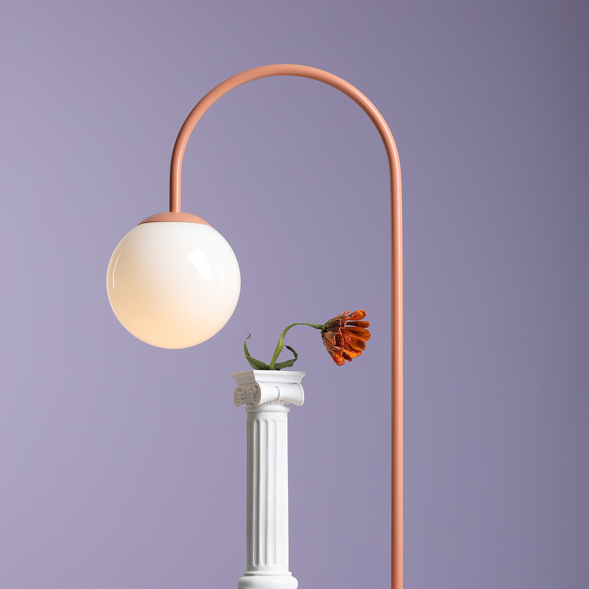 UNA TABLE CORAL 1116B11 Modna lampka stołowa - ALDEX