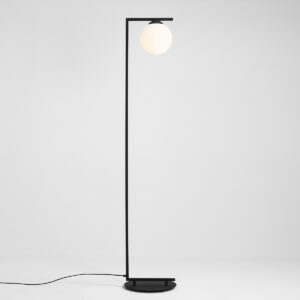ZAC FLOOR BLACK 1038A1_1 Minimalistyczna lampa podłogowa - ALDEX