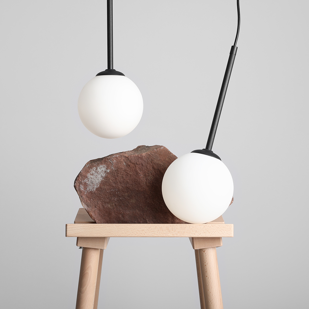 BOSSO 4 BLACK 1087L1 Minimalistyczna lampa wisząca- ALDEX - obrazek 3