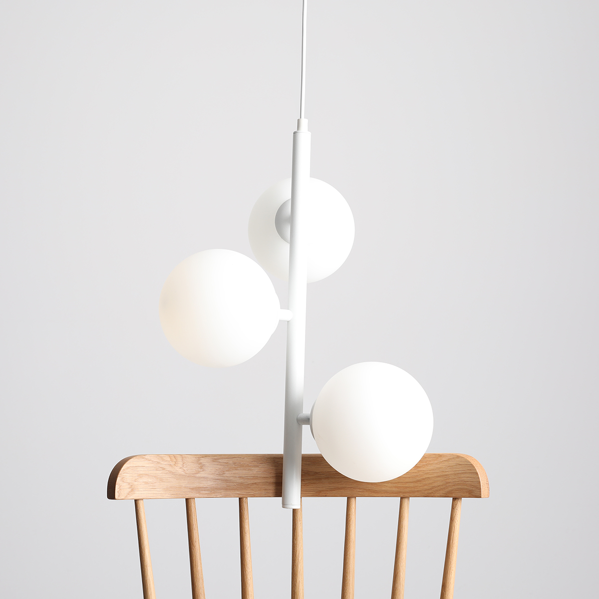 FIN 3 WHITE S 1120E_S Minimalistyczna lampa wisząca- ALDEX - obrazek 3