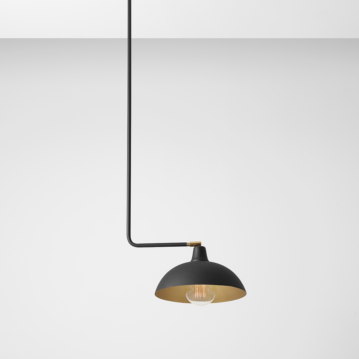 ESPACE LONG BLACK 1036G1_L Industrialny plafon - ALDEX