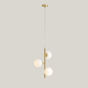 FIN 3 BRASS S 1120E40_S Estetyczna lampa wisząca- ALDEX