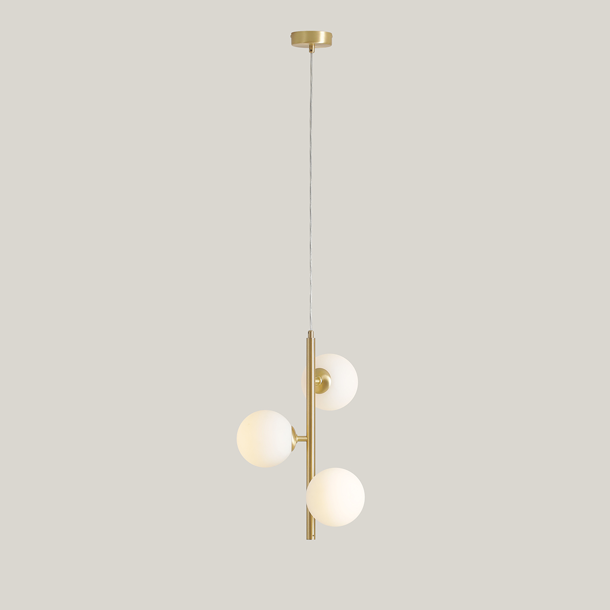 FIN 3 BRASS S 1120E40_S Estetyczna lampa wisząca- ALDEX