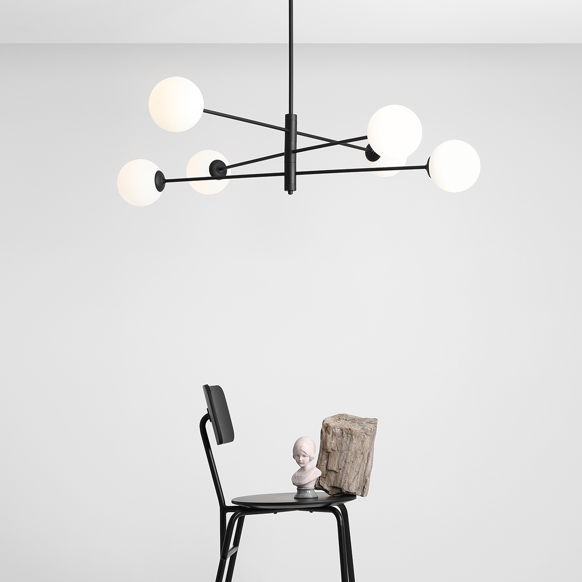 HOMME 6 BLACK 1090PL_K1 Oryginalny plafon - ALDEX - obrazek 3