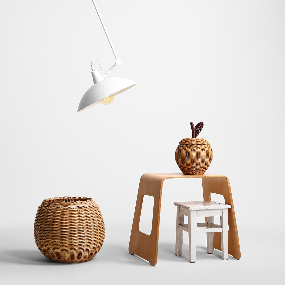 MELOS WHITE 808PL_G Industrialny plafon - ALDEX - obrazek 4