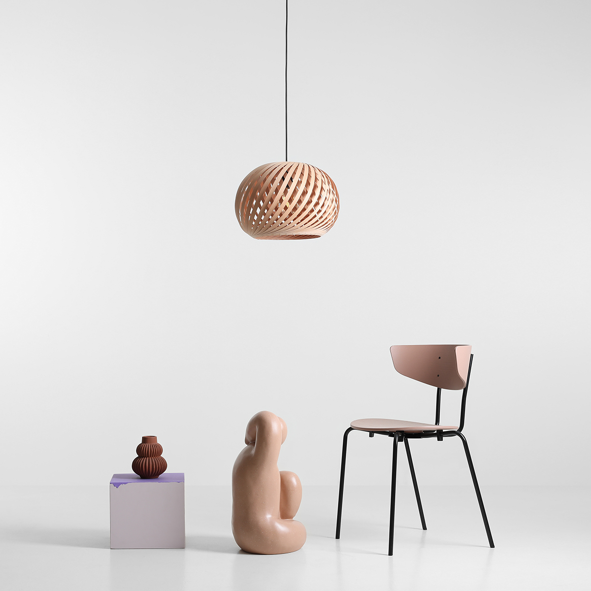 NATURE CROSS M 1123G_M Lampa wisząca w stylu Eco- ALDEX - obrazek 4