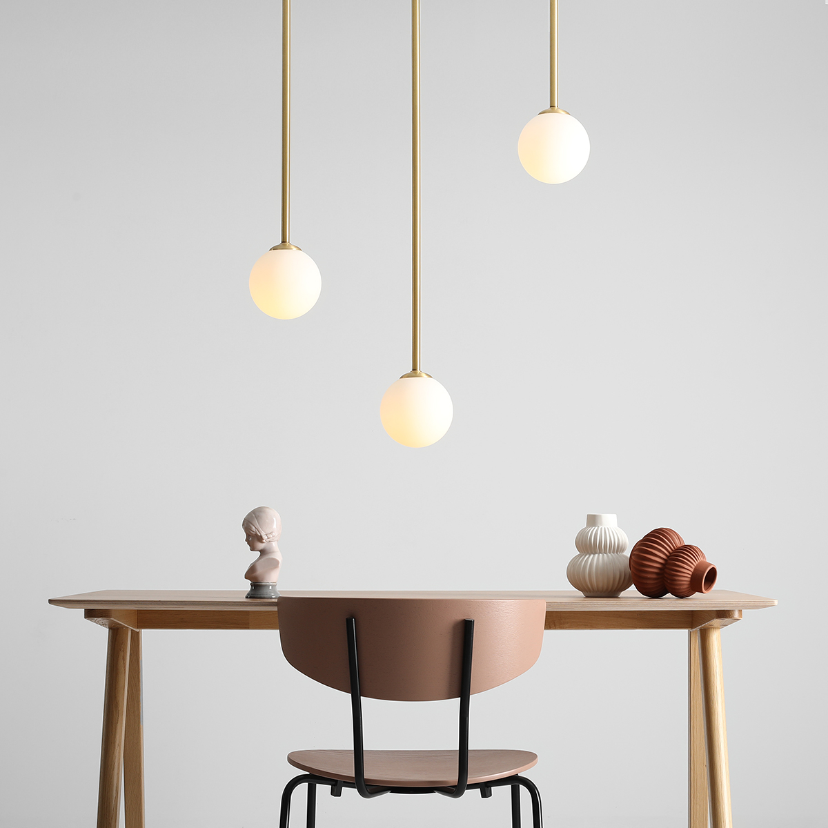 PINNE SHORT BRASS 1080PL_G40_S Elegancki plafon - ALDEX - obrazek 4