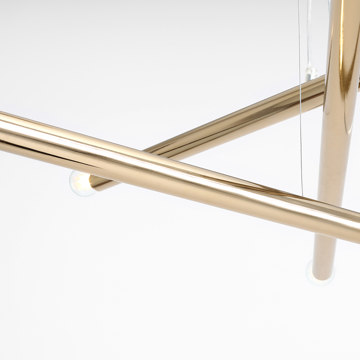 TUBO 6 GOLD 1072K30 Designerska lampa wisząca- ALDEX - obrazek 2