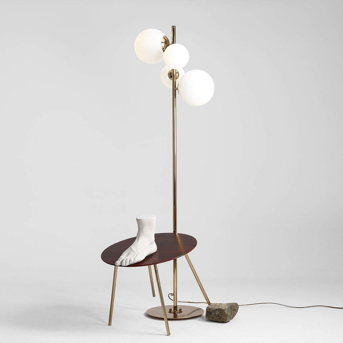 BLOOM FLOOR GOLD 1091A30 Nowoczesna lampa podłogowa - ALDEX - obrazek 4