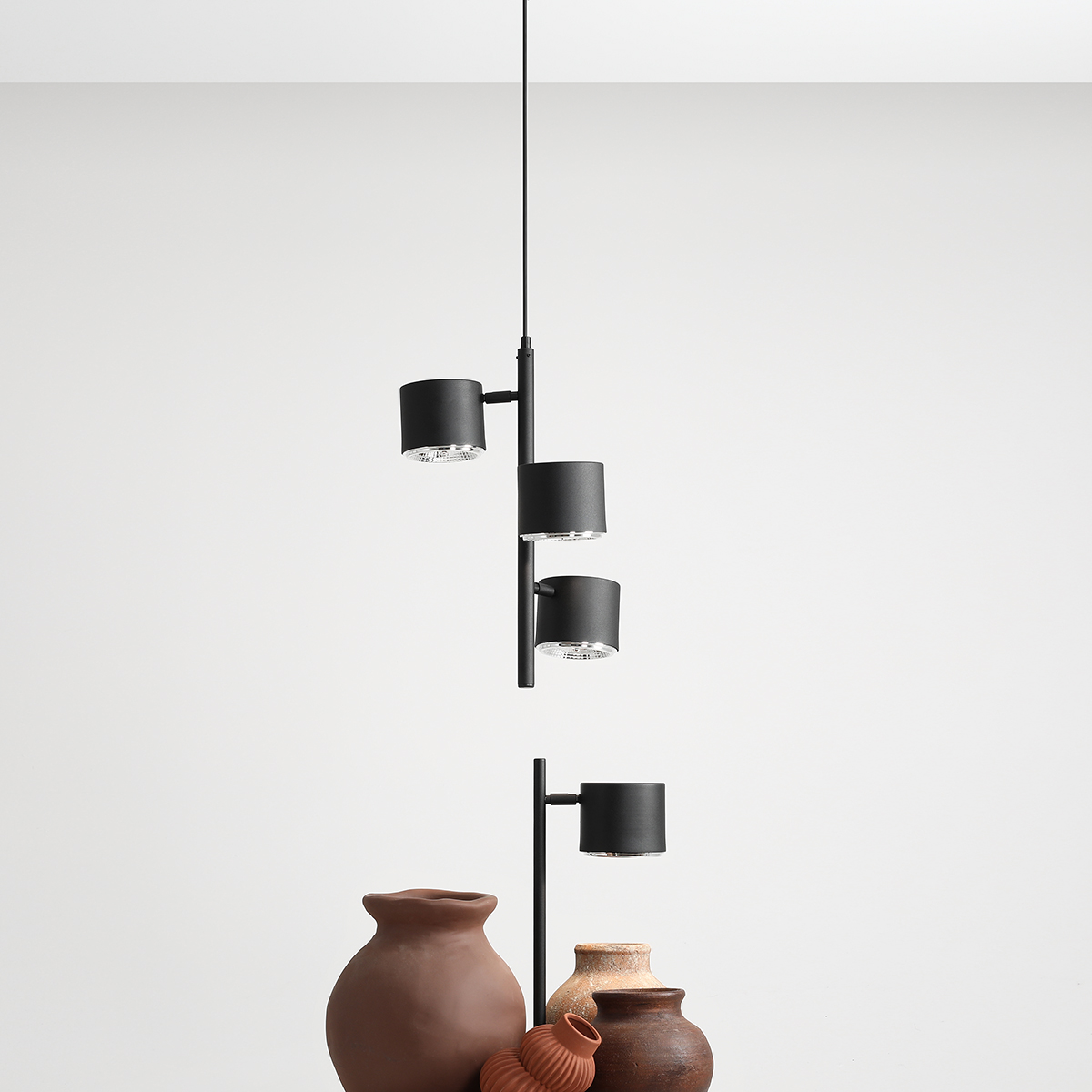 BOT 3 BLACK 1047E Nowoczesna lampa wisząca- ALDEX - obrazek 3