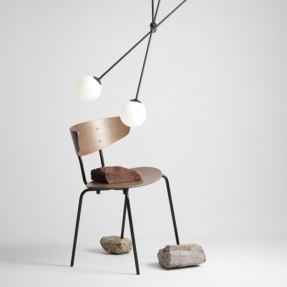 OHIO 4 BLACK 1081PL_L1 Nowoczesny plafon - ALDEX - obrazek 4