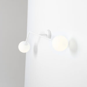 PURE WALL WHITE HORIZONTAL 1064D Minimalistyczna lampa ścienna - ALDEX