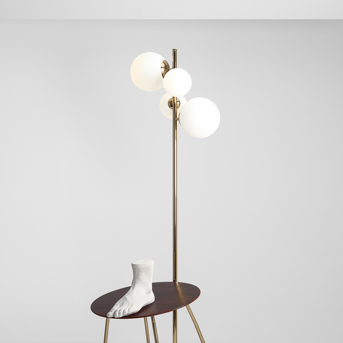 BLOOM FLOOR GOLD 1091A30 Nowoczesna lampa podłogowa - ALDEX - obrazek 3