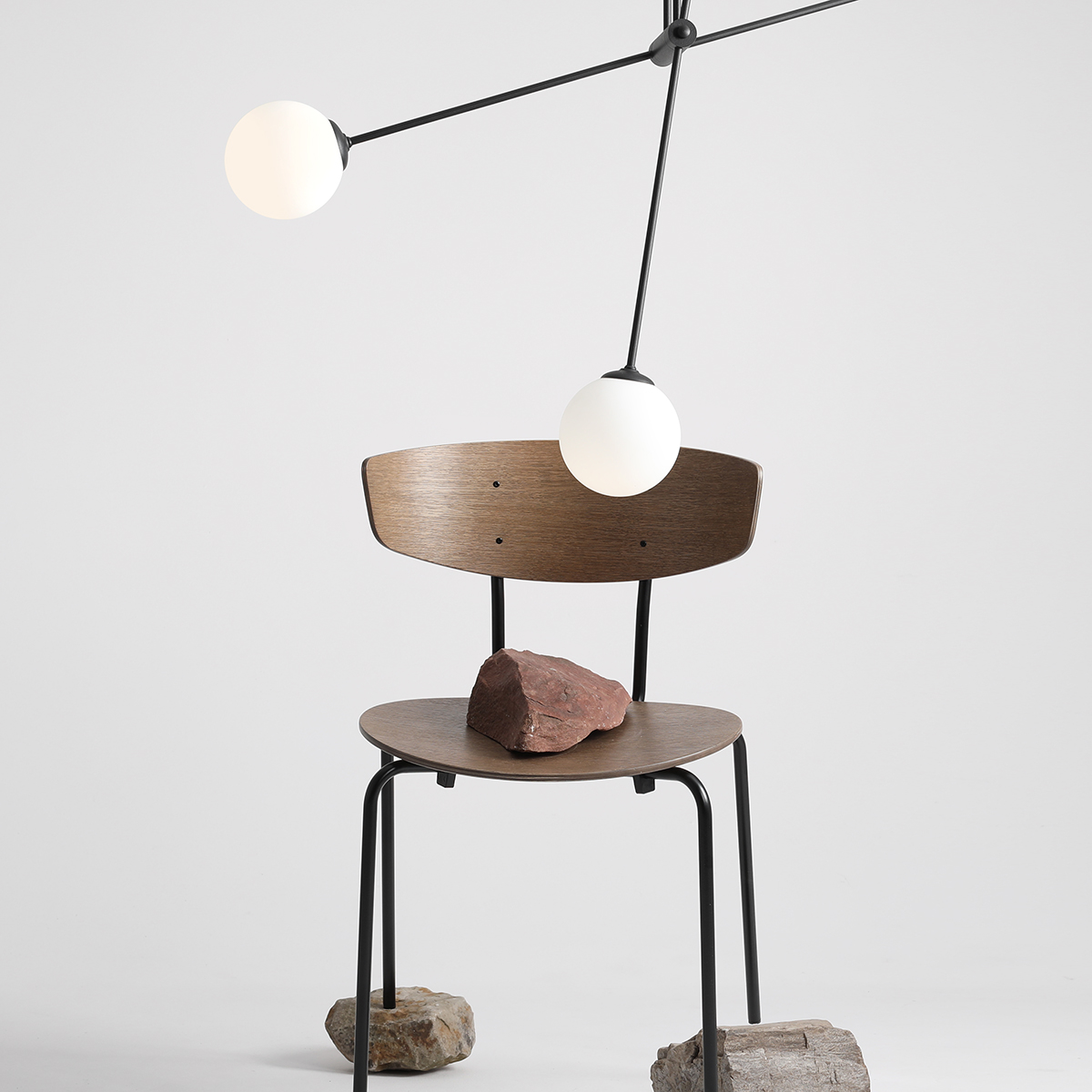 OHIO 4 BLACK 1081PL_L1 Nowoczesny plafon - ALDEX - obrazek 3