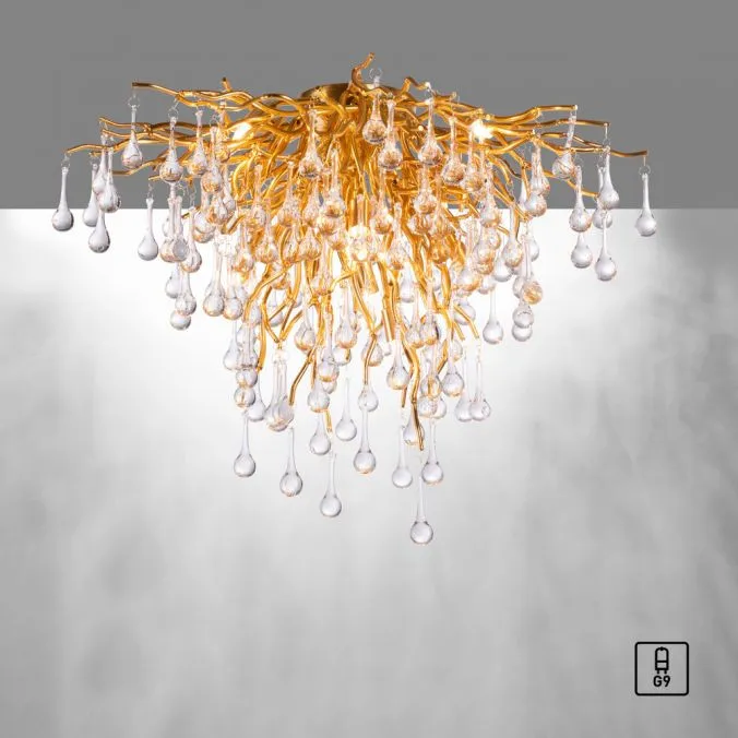 Plafon designerski ICICLE 8091-11 - Paul Neuhaus - obrazek 2