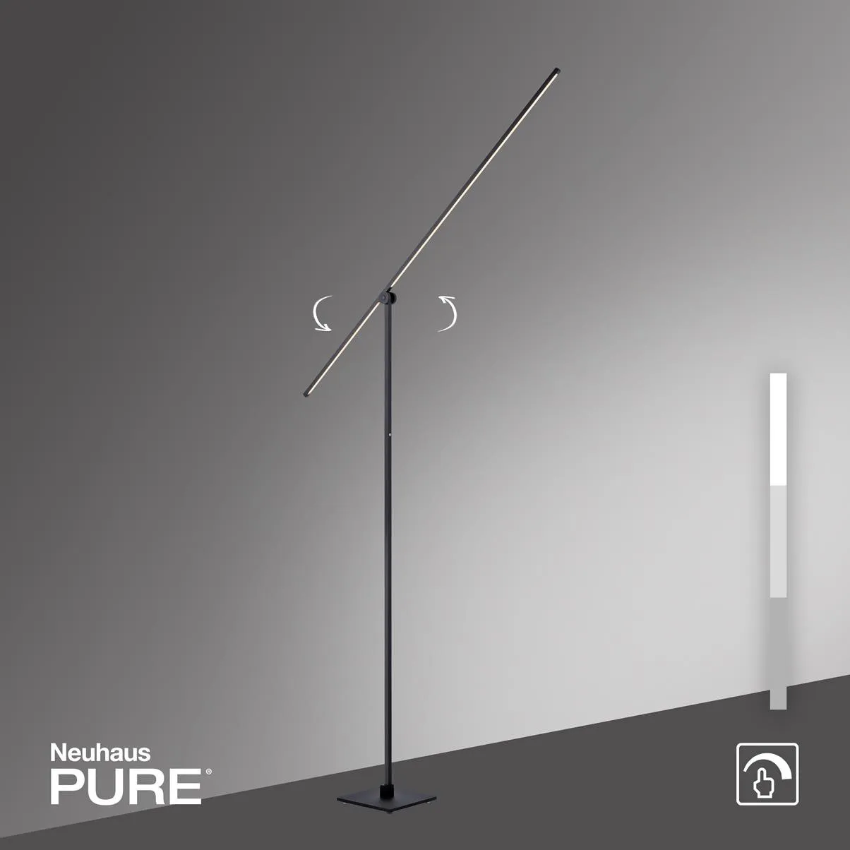 Lampa podłogowa PURE-GRAFO 407-18 - Paul Neuhaus - obrazek 7