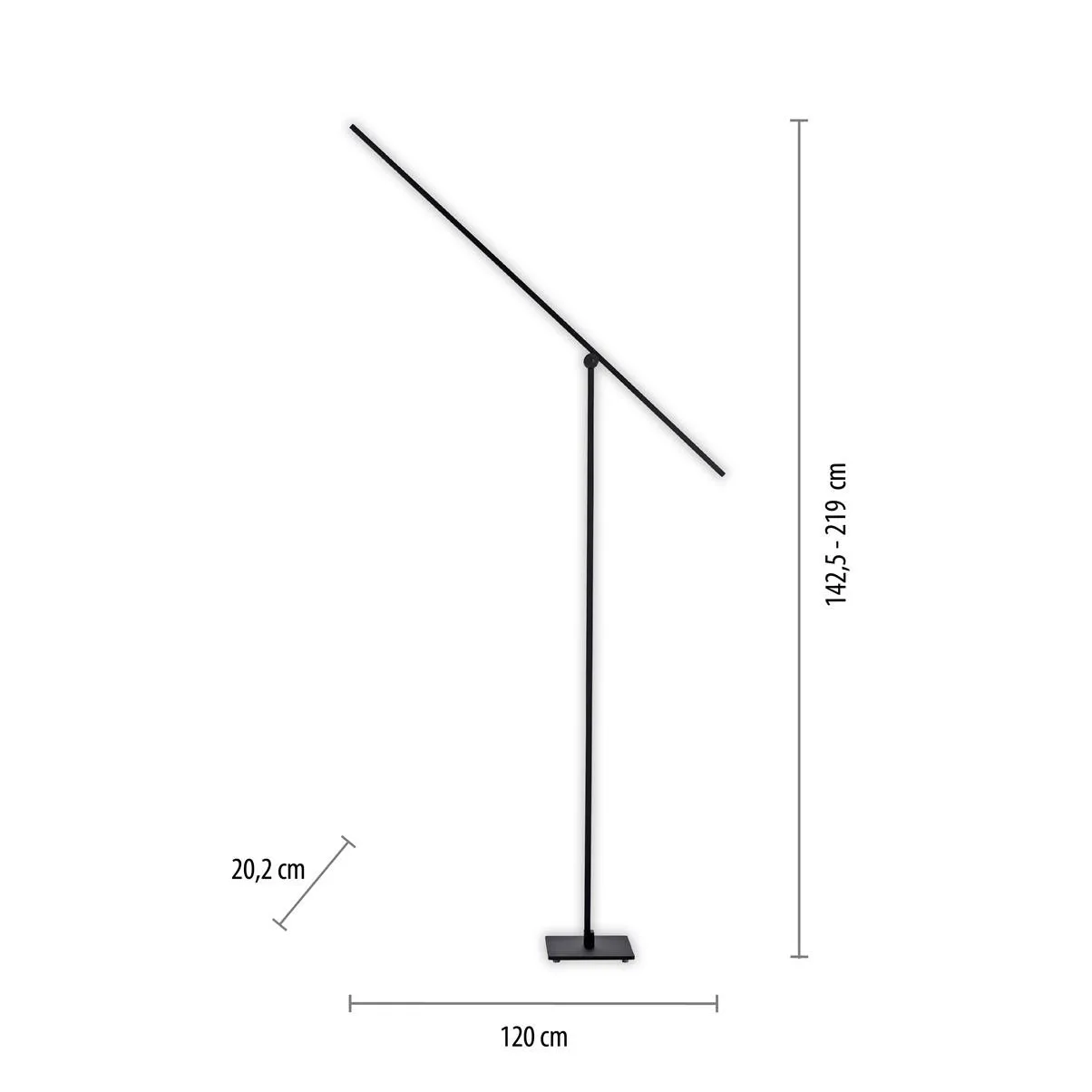 Lampa podłogowa PURE-GRAFO 407-18 - Paul Neuhaus - obrazek 10