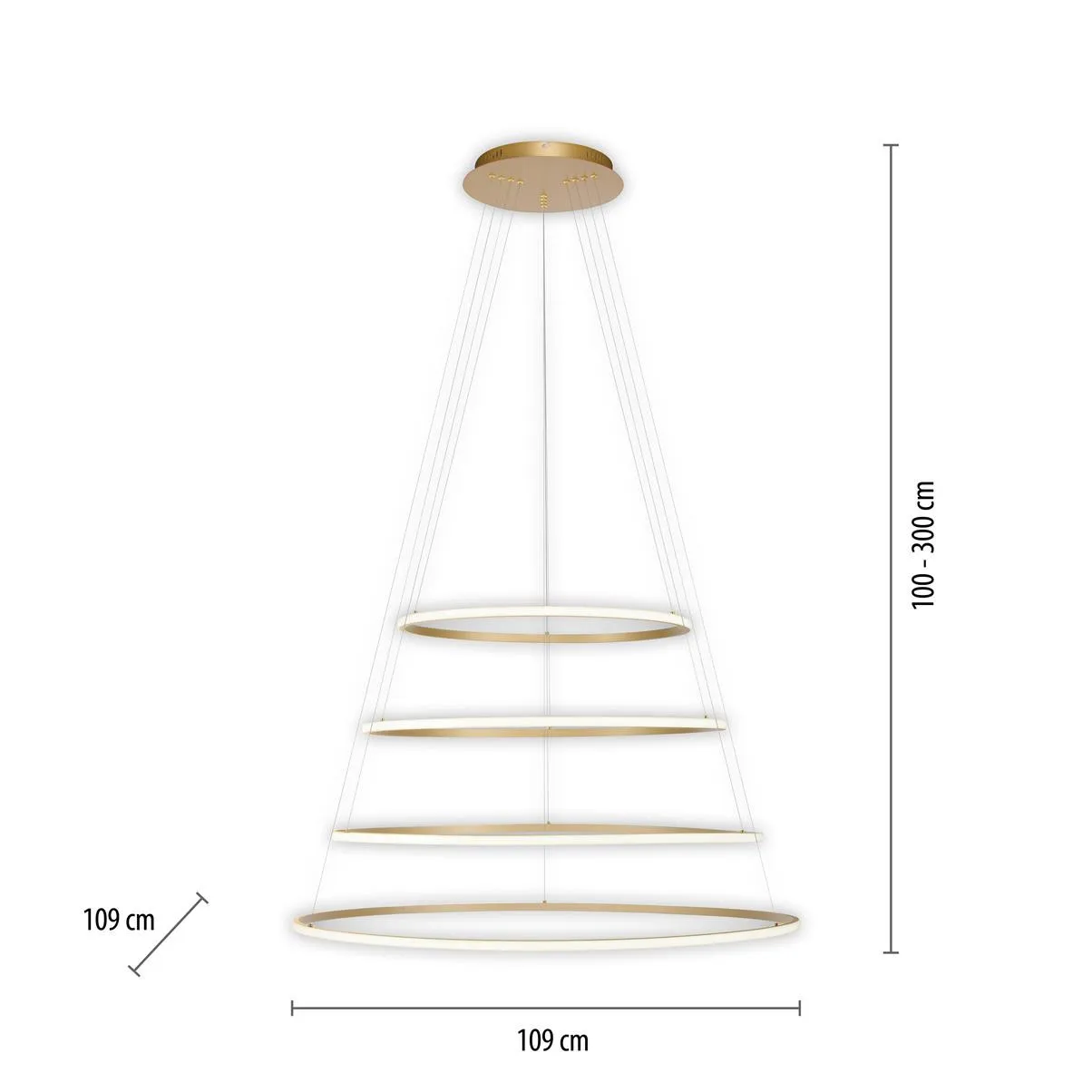 Lampa wisząca TESSARA 2124-60 - Paul Neuhaus - obrazek 10