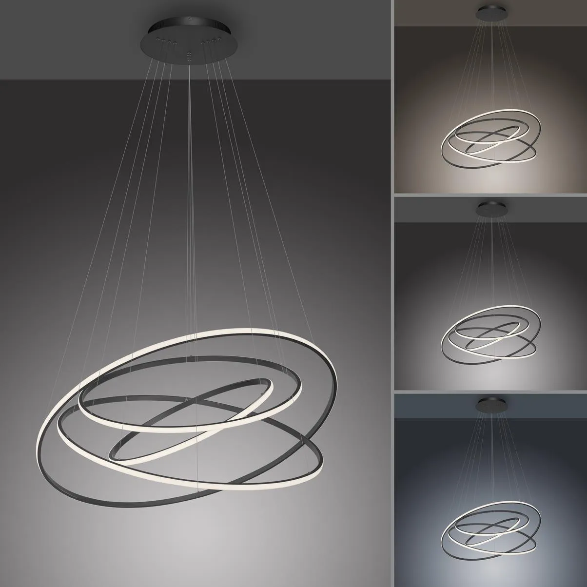 Lampa wisząca TESSARA 2124-13 - Paul Neuhaus - obrazek 6