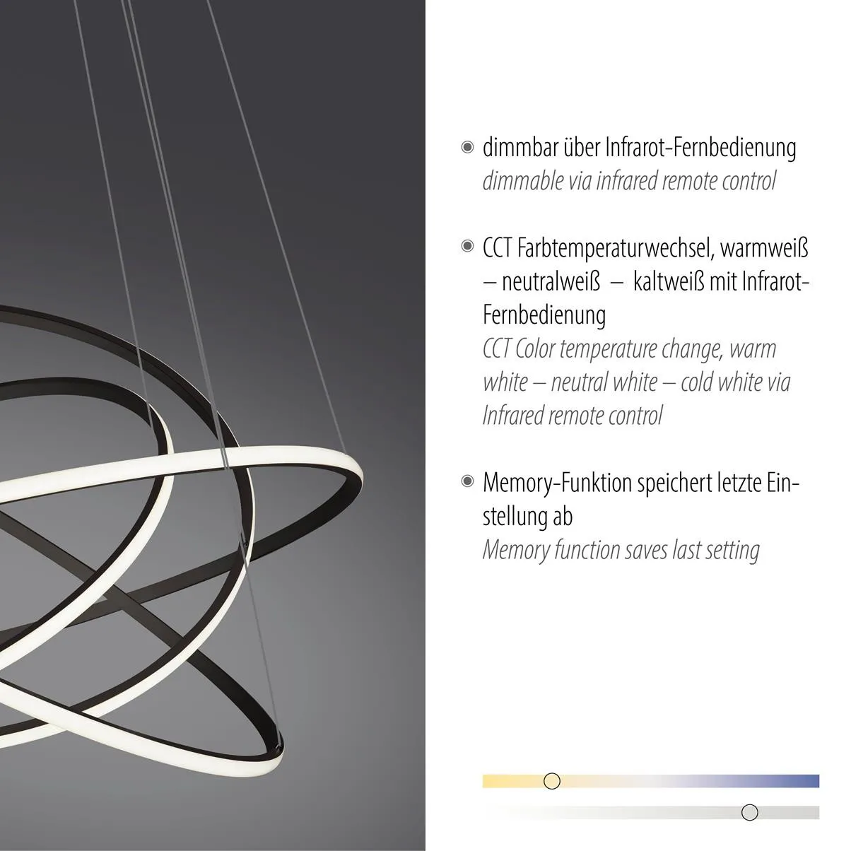 Lampa wisząca TESSARA 2124-13 - Paul Neuhaus - obrazek 8