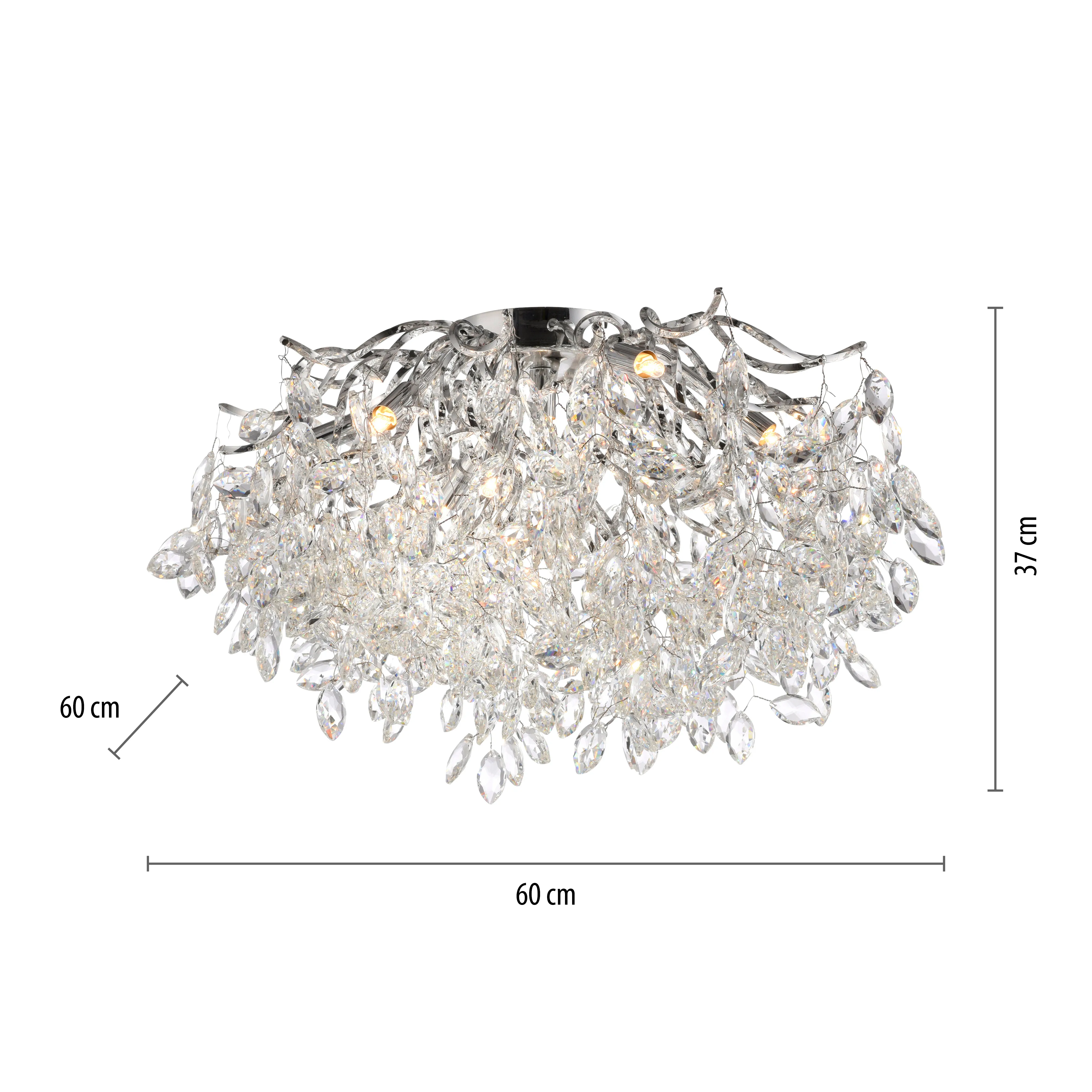 Lampa sufitowa RICICLE 6053-17 - Paul Neuhaus - obrazek 4
