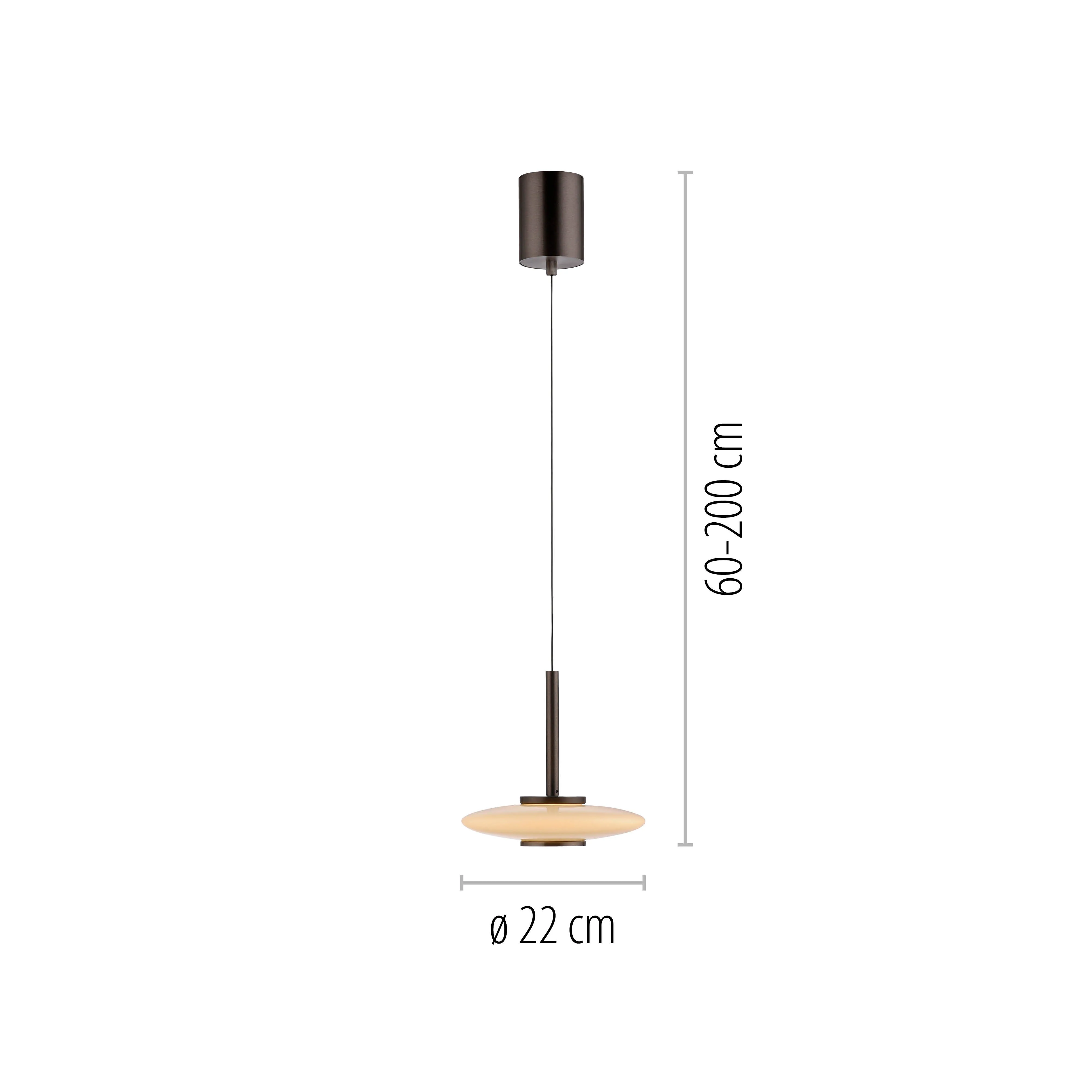 Lampa wisząca PURE VITRUM 2053-34 - Paul Neuhaus - obrazek 3