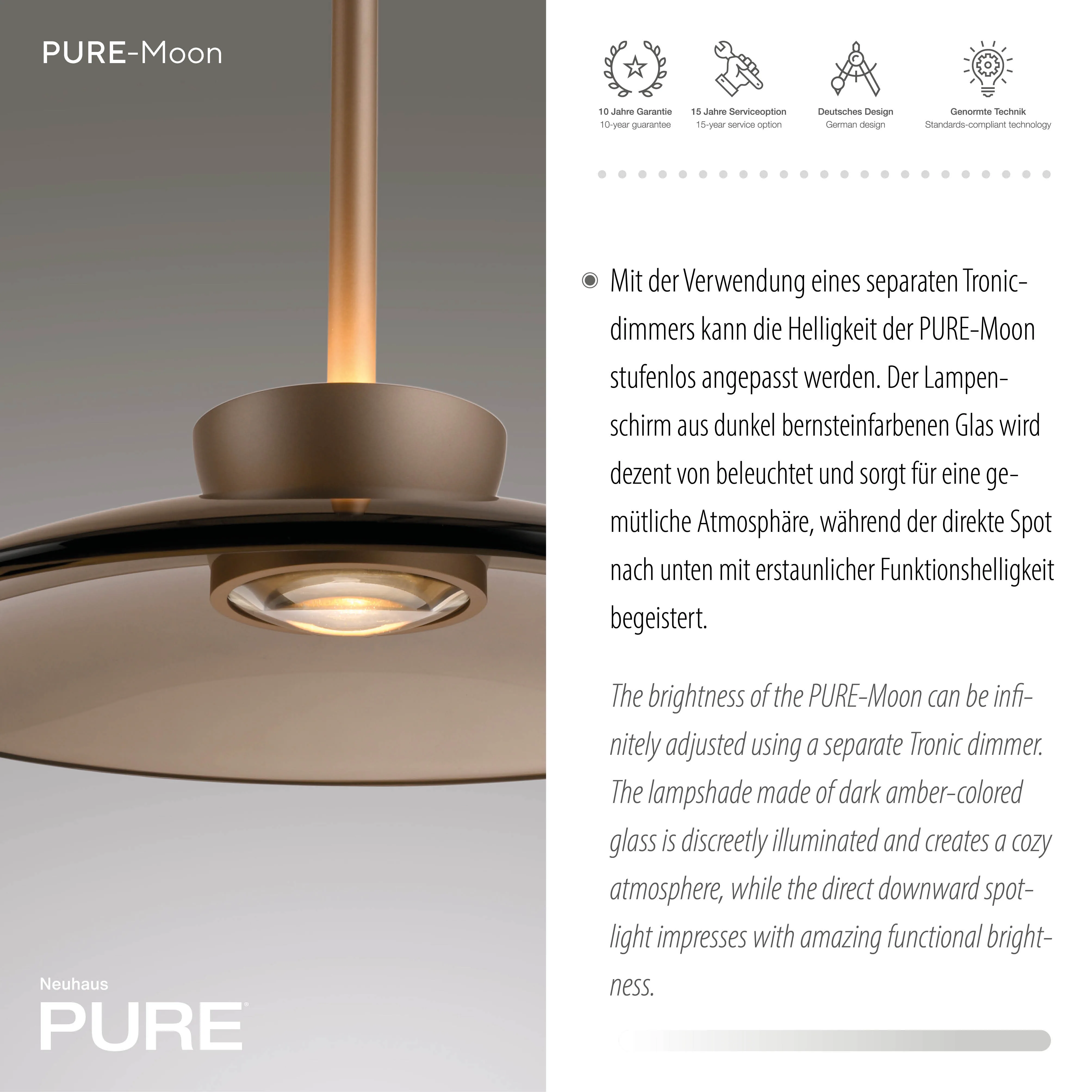 Lampa wisząca PURE MOON 2191-97 - Paul Neuhaus - obrazek 3