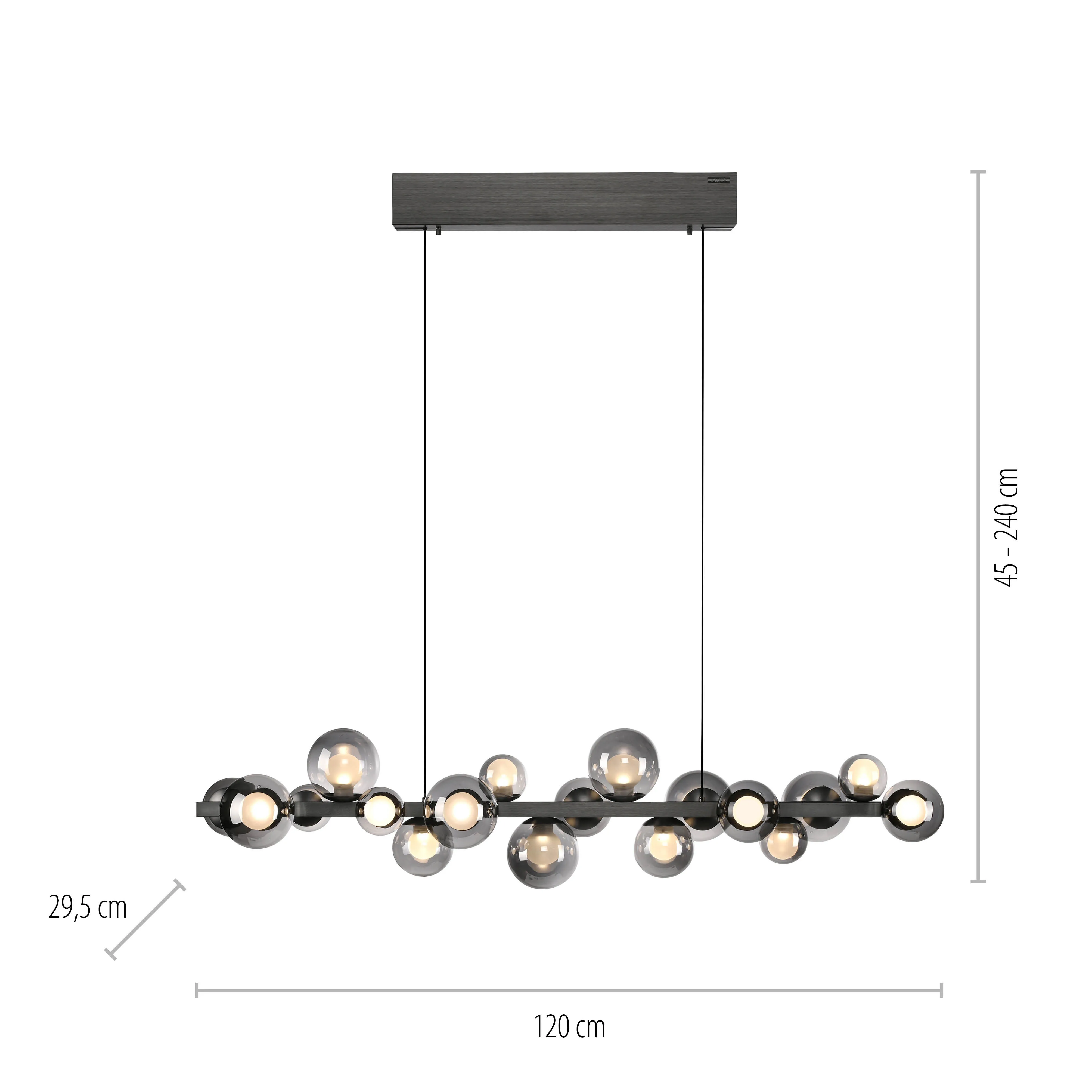 Lampa wisząca z funkcją windy PURE E-POPUP 2557-15 - Paul Neuhaus - obrazek 6
