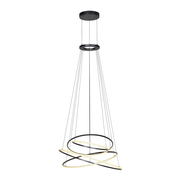 Lampa wisząca z funkcją windy PURE E-FLYING RINGS 2566-15 - Paul Neuhaus