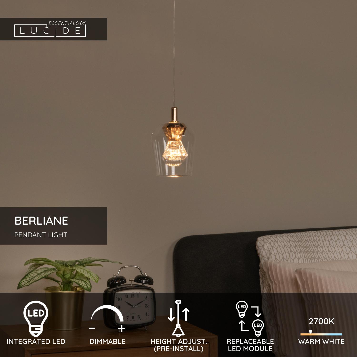 Lampa wisząca BERLIANE 00430/04/60 - Lucide - obrazek 3