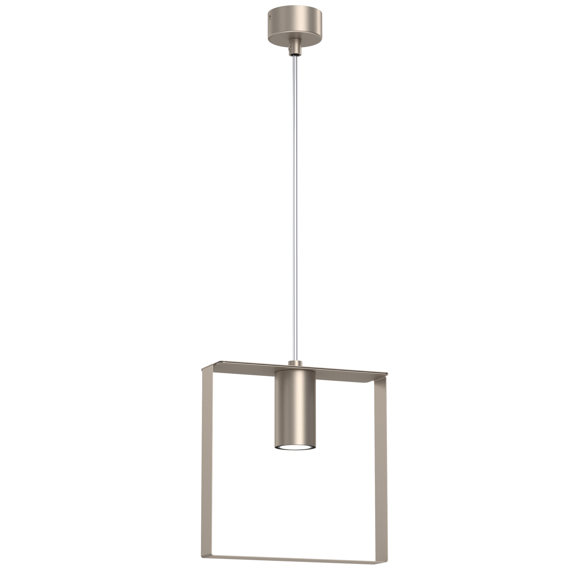 Lampa wisząca Ortiga 4 - Srebrny mat (200 mm) 5046 - Antigo