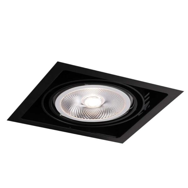 Lampa wpuszczana Muko 1 - Czarna 3311 - Antigo