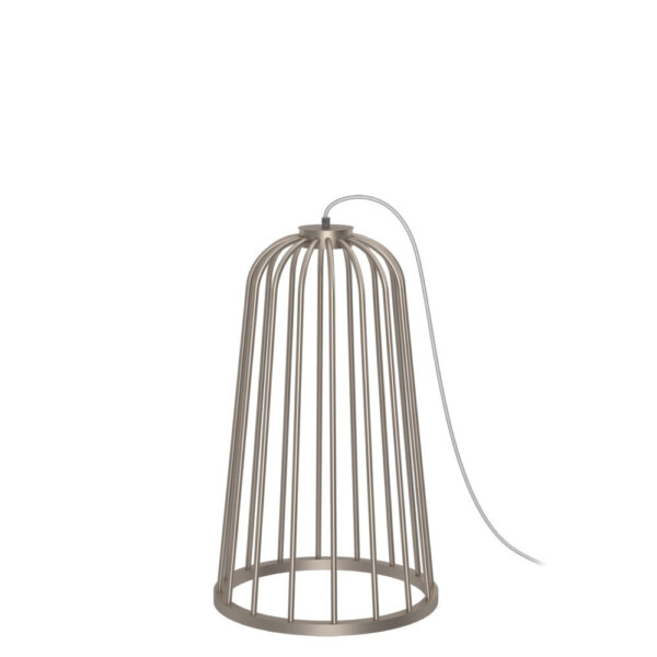 Lampa podłogowa no. moon I F - Srebrny mat (650 mm) 2009  - Antigo