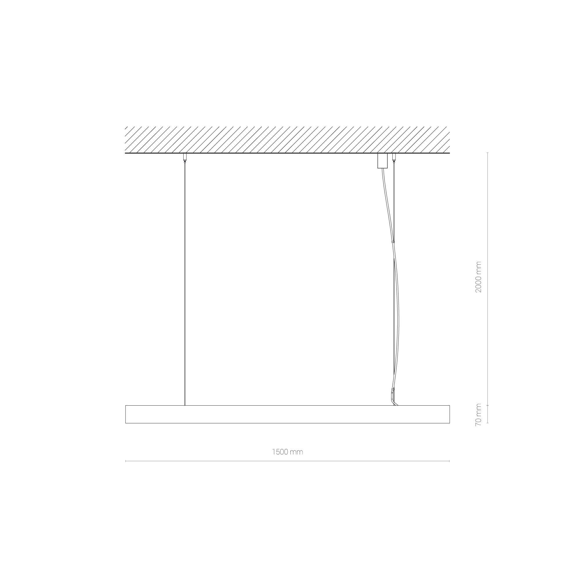 Lampa liniowa CL OFFICE LED PRO 150 Czarny 10214 - Nowodvorski Lighting - obrazek 3