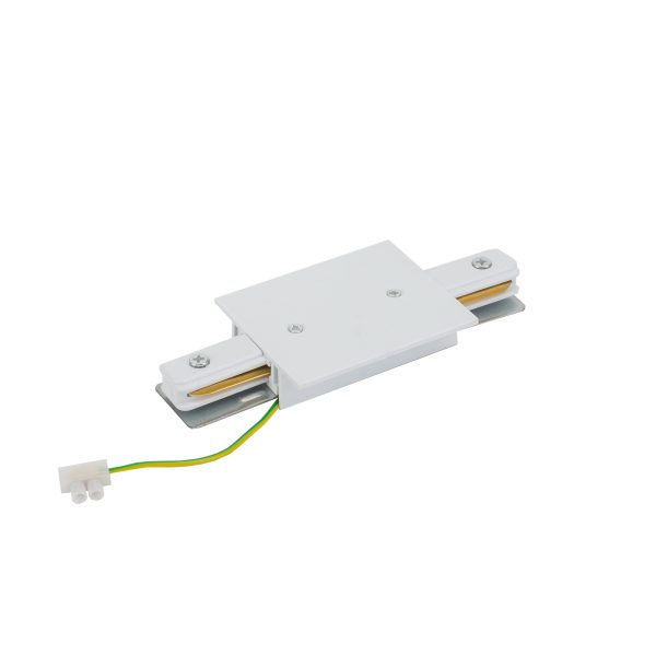 Łącznik podtynkowy prosty zasilający do szyn 1F PROFILE POWER STRAIGHT CONNECTOR 10227 - Nowodvorski Lighting