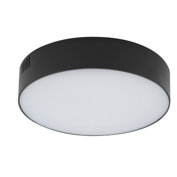 Lampa sufitowa LID ROUND LED 25W 3000K BLACK 10407 - Nowodvorski Lighting