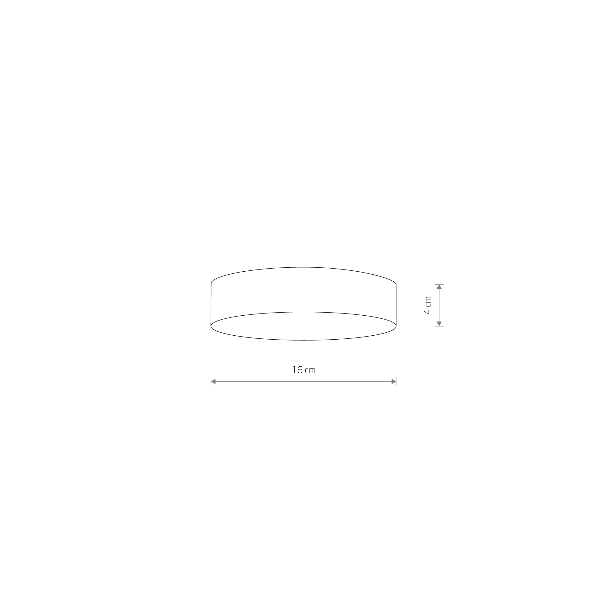 Lampa sufitowa LID ROUND LED 25W 3000K BLACK 10407 - Nowodvorski Lighting - obrazek 5