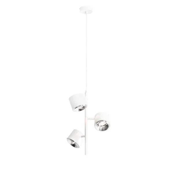 Lampa wisząca nowoczesna BOT 3 WHITE 1046E - Aldex