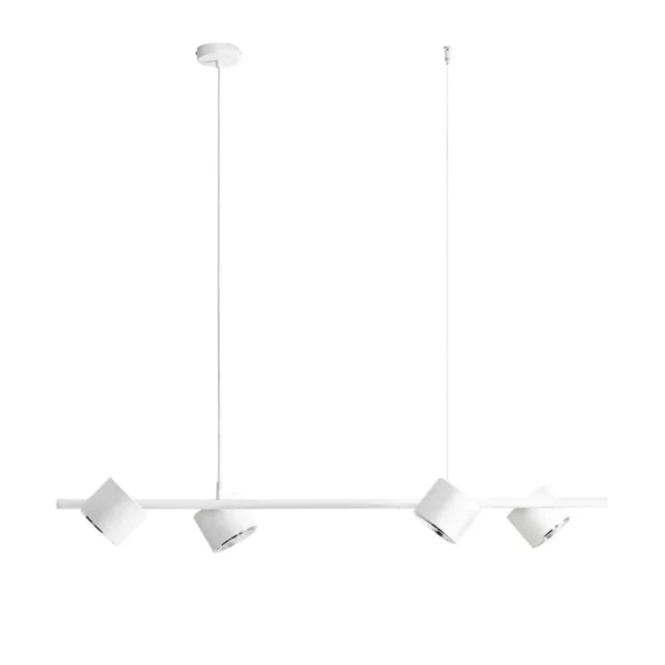 Lampa wisząca nowoczesna BOT 4 WHITE 1046L - Aldex