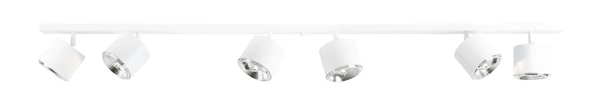 Plafon nowoczesny BOT 6 (3x2) WHITE 1046PL_K - Aldex