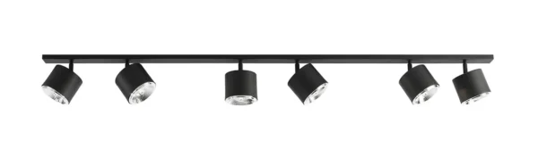 Plafon nowoczesny BOT 6 (3x2) BLACK 1047PL_K - Aldex