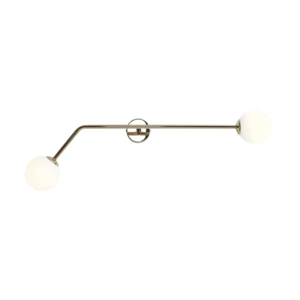Kinkiet nowoczesny PURE GOLD POZIOMY 1064D30 - Aldex