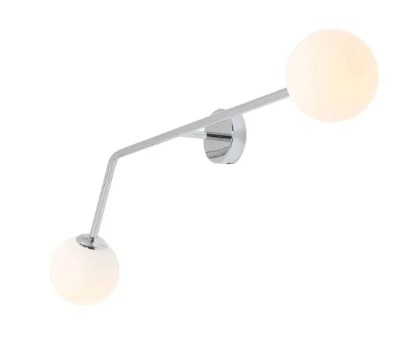 Kinkiet nowoczesny PURE CHROME POZIOMY 1064D4 - Aldex
