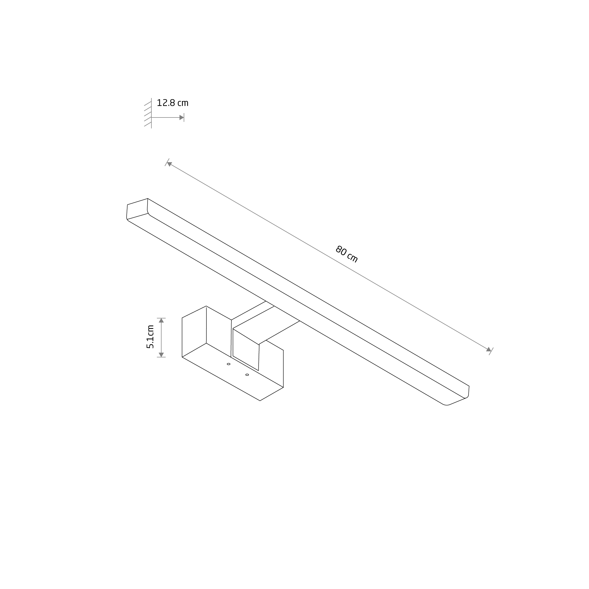 Kinkiet łazienkowy CEZANNE LED CHROME L 4000K IP44 10682 - Nowodvorski Lighting - obrazek 11