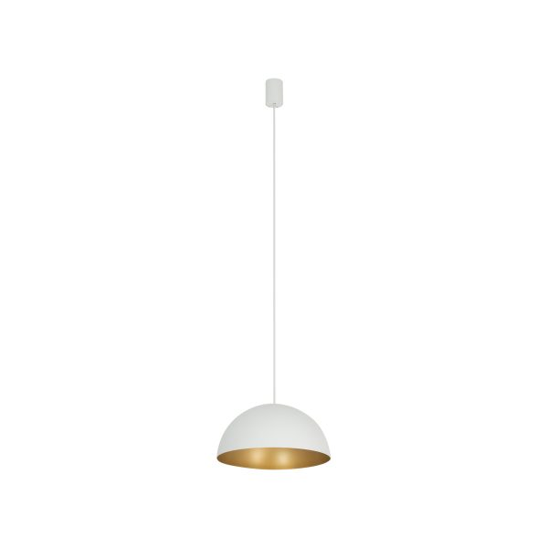 Lampa wisząca HEMISPHERE SUPER S WHITE-GOLD 10701 - Nowodvorski Lighting
