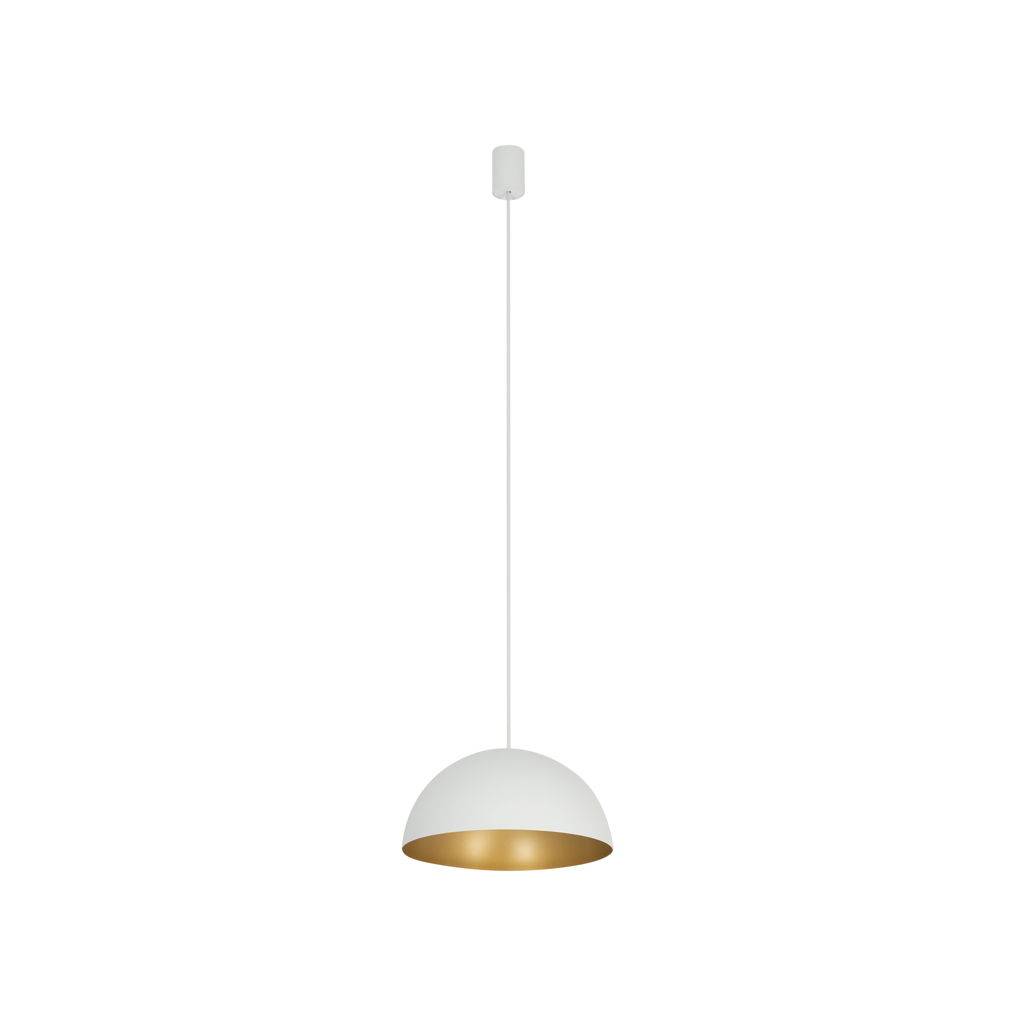 Lampa wisząca HEMISPHERE SUPER S WHITE-GOLD 10701 - Nowodvorski Lighting