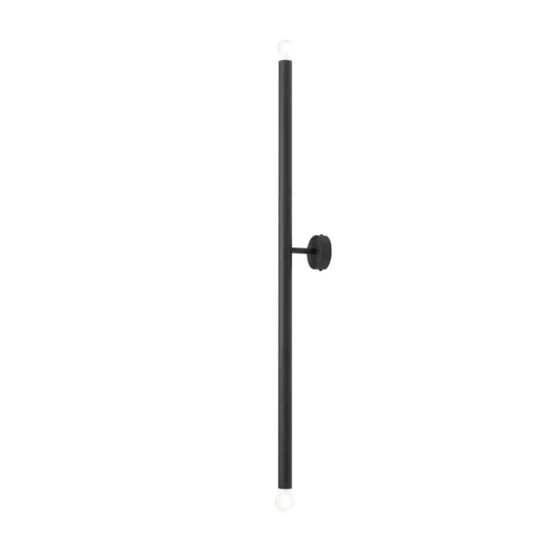 Kinkiet nowoczesny TUBO 2 BLACK L 1072D1_L - Aldex