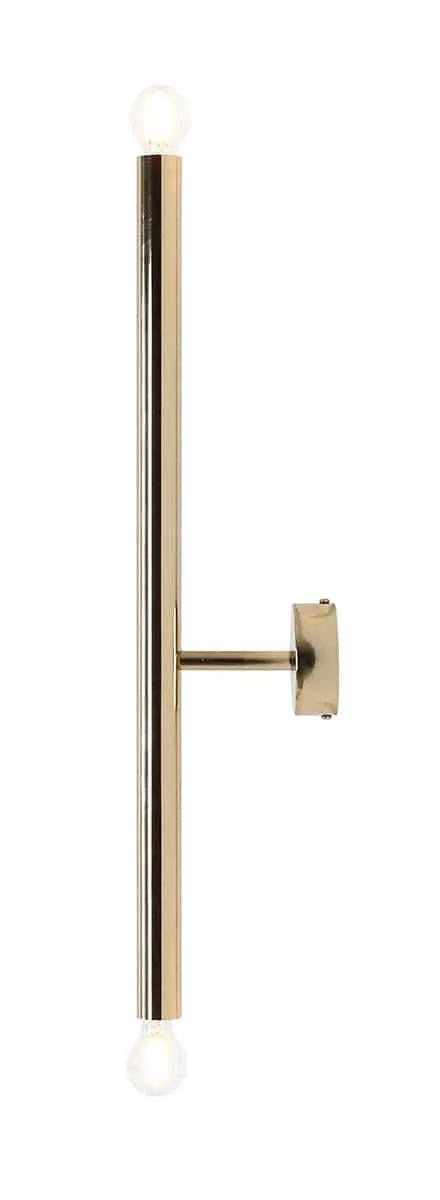 Kinkiet nowoczesny TUBO 2 GOLD S 1072D30_S - Aldex