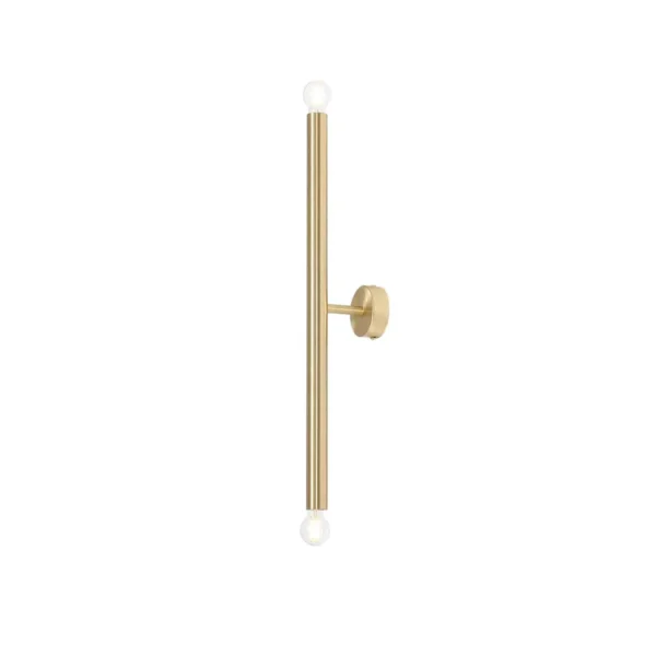 Kinkiet designerski TUBO 2 BRASS S 1072D40_S - Aldex