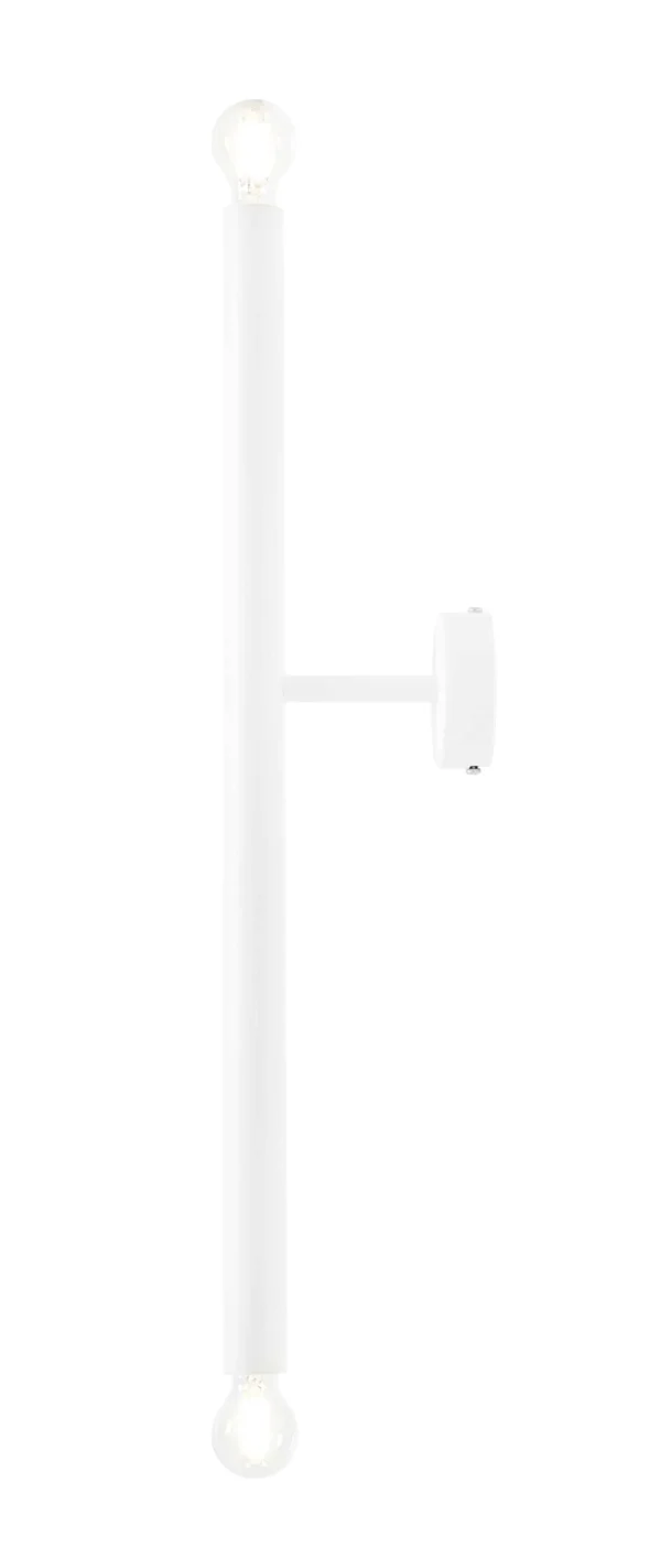 Kinkiet nowoczesny TUBO 2 WHITE S 1072D_S - Aldex